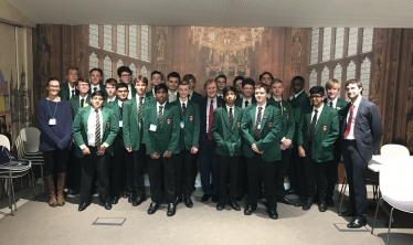 SHSB Visit to Parliament